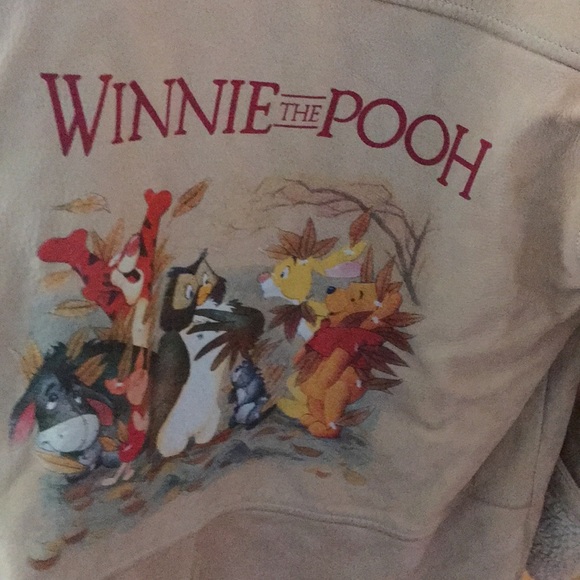 COPY - - Disney Winnie the Pooh tan leather coat. - Picture 1 of 10